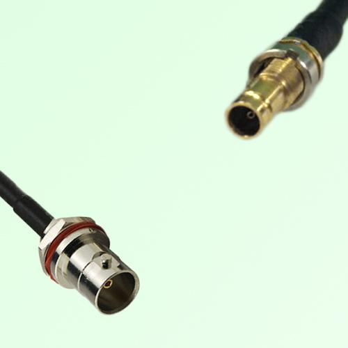 75ohm BNC Front Mount B/H Female to 1.0/2.3 DIN Female Cable Assembly 75ohm BNC Front Mount B/H Female to 1.0/2.3 DIN Female Cable Assembly