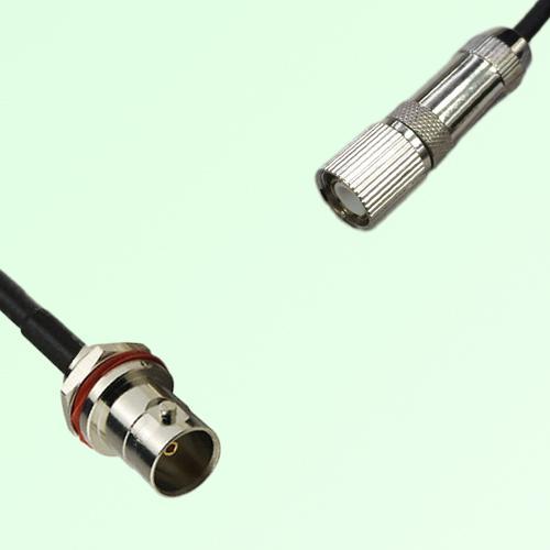 75ohm BNC Front Mount B/H Female to 1.6/5.6 DIN Male Cable Assembly