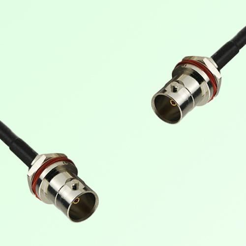 75ohm BNC Front Mount B/H Female to BNC Front Mount B/H Female Cable