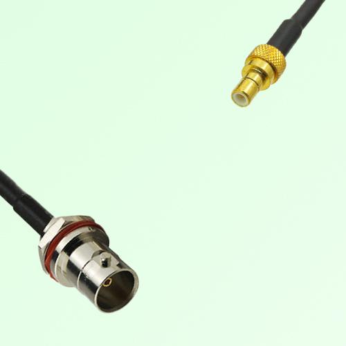 75ohm BNC Front Mount Bulkhead Female to SMB Male Coax Cable Assembly 75ohm BNC Front Mount Bulkhead Female to SMB Male Coax Cable Assembly