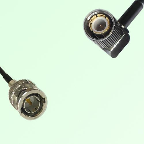 75ohm BNC Male to 1.6/5.6 DIN Male Right Angle Coax Cable Assembly