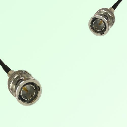 75ohm BNC Male to Mini BNC Male Coax Cable Assembly