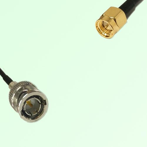 75ohm BNC Male to SMA Male Coax Cable Assembly