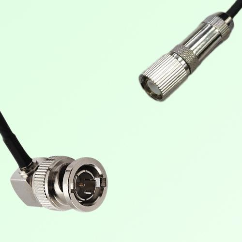75ohm BNC Male Right Angle to 1.6/5.6 DIN Male Coax Cable Assembly