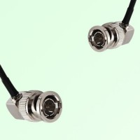 75ohm BNC Male Right Angle to BNC Male Right Angle Coax Cable Assembly 75ohm BNC Male Right Angle to BNC Male Right Angle Coax Cable Assembly