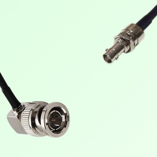 75ohm BNC Male R/A to HD-BNC Bulkhead Female Coax Cable Assembly