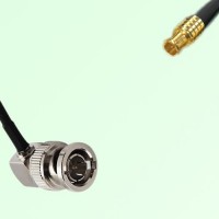 75ohm BNC Male Right Angle to MCX Male Coax Cable Assembly