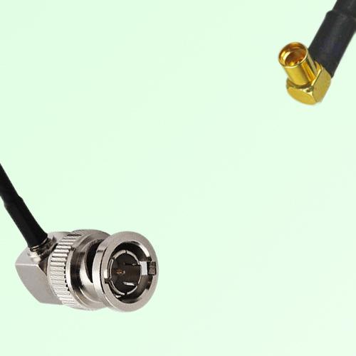 75ohm BNC Male R/A to MMCX Female R/A Coax Cable Assembly