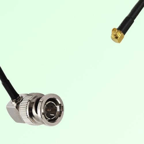 75ohm BNC Male R/A to MMCX Male R/A Coax Cable Assembly