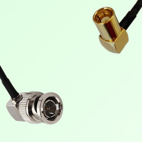 75ohm BNC Male R/A to SMB Female R/A Coax Cable Assembly