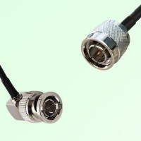 75ohm BNC Male Right Angle to TNC Male Coax Cable Assembly