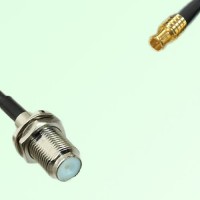75ohm F Bulkhead Female to MCX Male Coax Cable Assembly