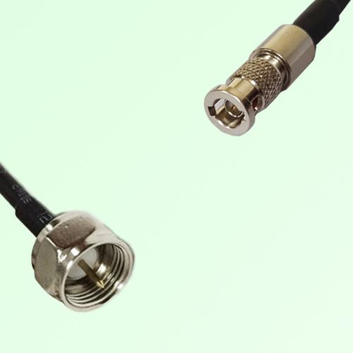 75ohm F Male to HD-BNC Male Coax Cable Assembly