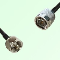 75ohm F Male to TNC Male Coax Cable Assembly