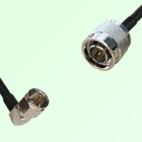 75ohm F Male Right Angle to TNC Male Coax Cable Assembly