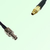 75ohm HD-BNC Bulkhead Female to MMCX Male Coax Cable Assembly
