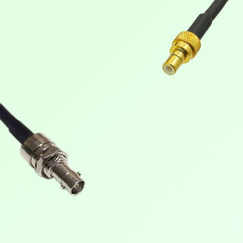 75ohm HD-BNC Bulkhead Female to SMB Male Coax Cable Assembly