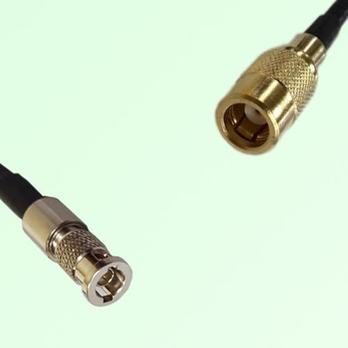 75ohm HD-BNC Male to SMB Female Coax Cable Assembly