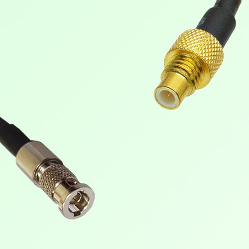 75ohm HD-BNC Male to SMC Male Coax Cable Assembly