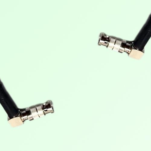 75ohm HD-BNC Male R/A to HD-BNC Male R/A Coax Cable Assembly 75ohm HD-BNC Male R/A to HD-BNC Male R/A Coax Cable Assembly