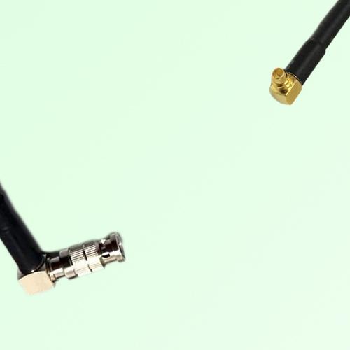 75ohm HD-BNC Male R/A to MMCX Male R/A Coax Cable Assembly