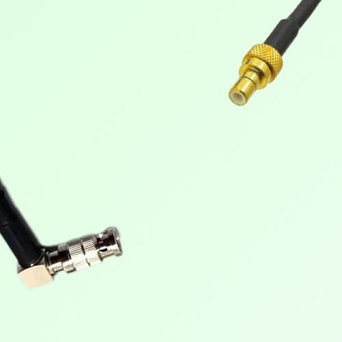 75ohm HD-BNC Male Right Angle to SMB Male Coax Cable Assembly 75ohm HD-BNC Male Right Angle to SMB Male Coax Cable Assembly