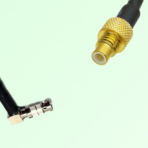 75ohm HD-BNC Male Right Angle to SMC Male Coax Cable Assembly