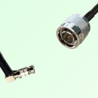75ohm HD-BNC Male Right Angle to TNC Male Coax Cable Assembly