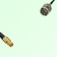 75ohm MCX Male to Mini BNC Male Coax Cable Assembly
