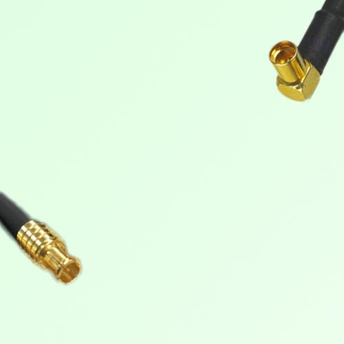75ohm MCX Male to MMCX Female Right Angle Coax Cable Assembly