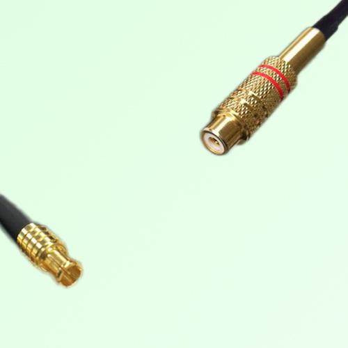 75ohm MCX Male to RCA Female Coax Cable Assembly 75ohm MCX Male to RCA Female Coax Cable Assembly