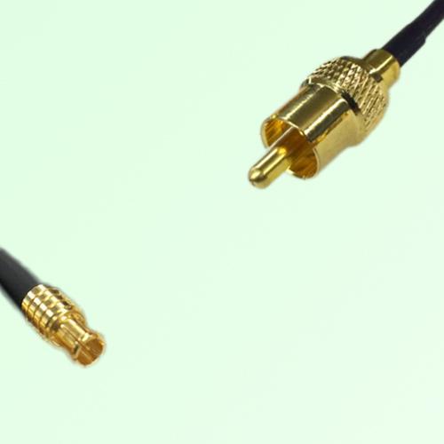 75ohm MCX Male to RCA Male Coax Cable Assembly 75ohm MCX Male to RCA Male Coax Cable Assembly