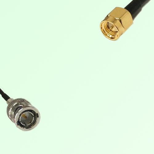 75ohm Mini BNC Male to SMA Male Coax Cable Assembly