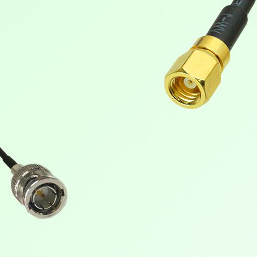 75ohm Mini BNC Male to SMC Female Coax Cable Assembly