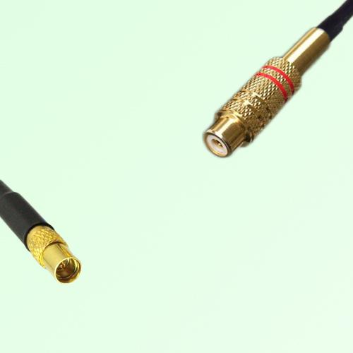 75ohm MMCX Female to RCA Female Coax Cable Assembly
