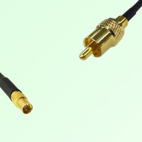 75ohm MMCX Female to RCA Male Coax Cable Assembly