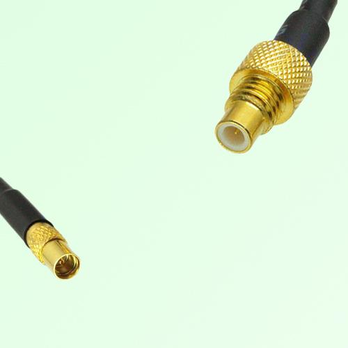 75ohm MMCX Female to SMC Male Coax Cable Assembly