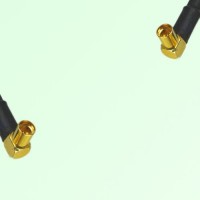 75ohm MMCX Female R/A to MMCX Female R/A Coax Cable Assembly