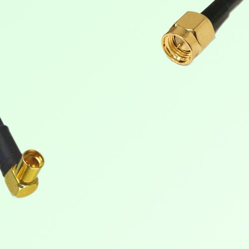 75ohm MMCX Female Right Angle to SMA Male Coax Cable Assembly 75ohm MMCX Female Right Angle to SMA Male Coax Cable Assembly