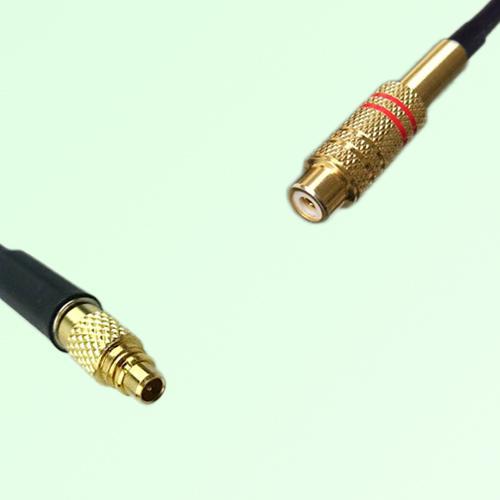 75ohm MMCX Male to RCA Female Coax Cable Assembly