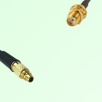 75ohm MMCX Male to SMA Bulkhead Female Coax Cable Assembly 75ohm MMCX Male to SMA Bulkhead Female Coax Cable Assembly