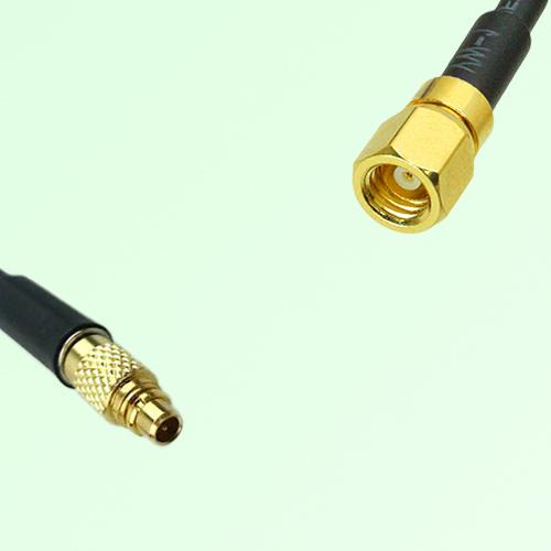 75ohm MMCX Male to SMC Female Coax Cable Assembly
