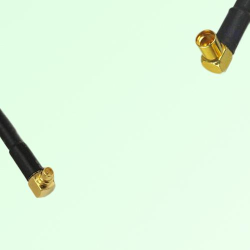 75ohm MMCX Male R/A to MMCX Female R/A Coax Cable Assembly