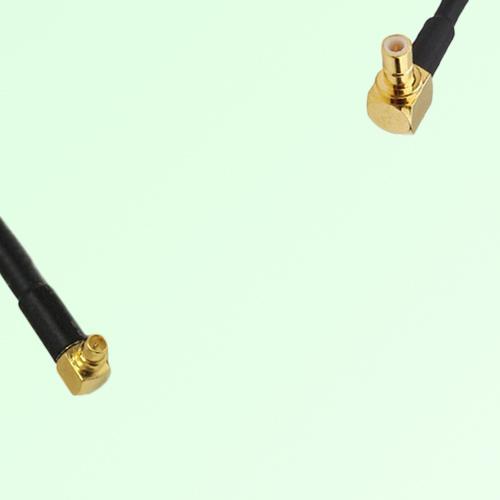 75ohm MMCX Male R/A to SMB Male R/A Coax Cable Assembly