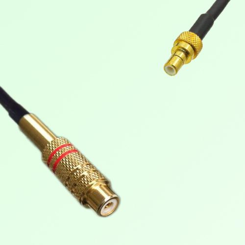75ohm RCA Female to SMB Male Coax Cable Assembly