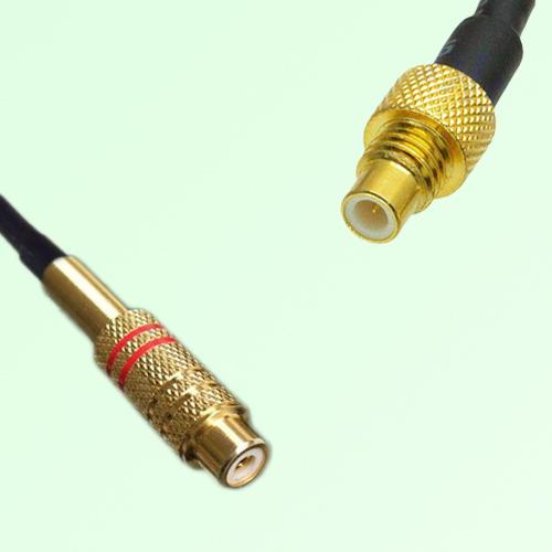 75ohm RCA Female to SMC Male Coax Cable Assembly