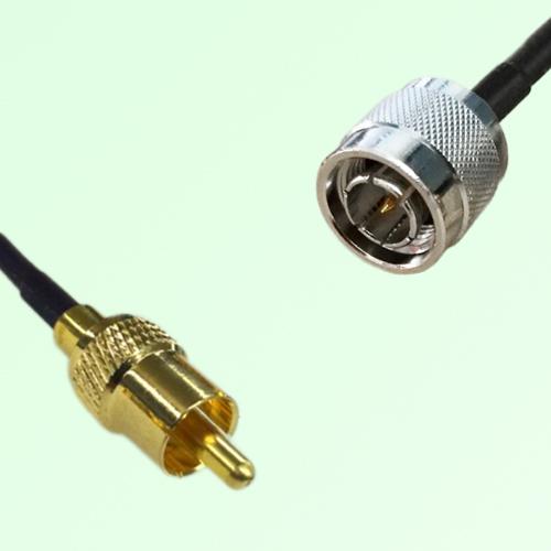 75ohm RCA Male to TNC Male Coax Cable Assembly