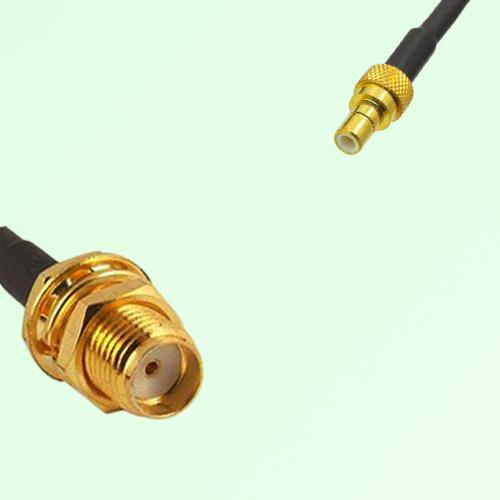 75ohm SMA Bulkhead Female to SMB Male Coax Cable Assembly 75ohm SMA Bulkhead Female to SMB Male Coax Cable Assembly