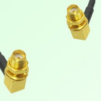 75ohm SMA B/H Female R/A to SMA B/H Female R/A Cable Assembly