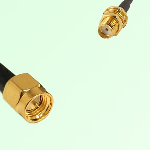 75ohm SMA Male to SMA Bulkhead Female Coax Cable Assembly 75ohm SMA Male to SMA Bulkhead Female Coax Cable Assembly